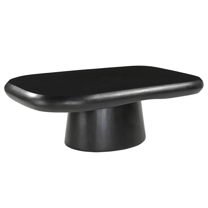 Haimes Coffee Table - Black, Wood, 120cm