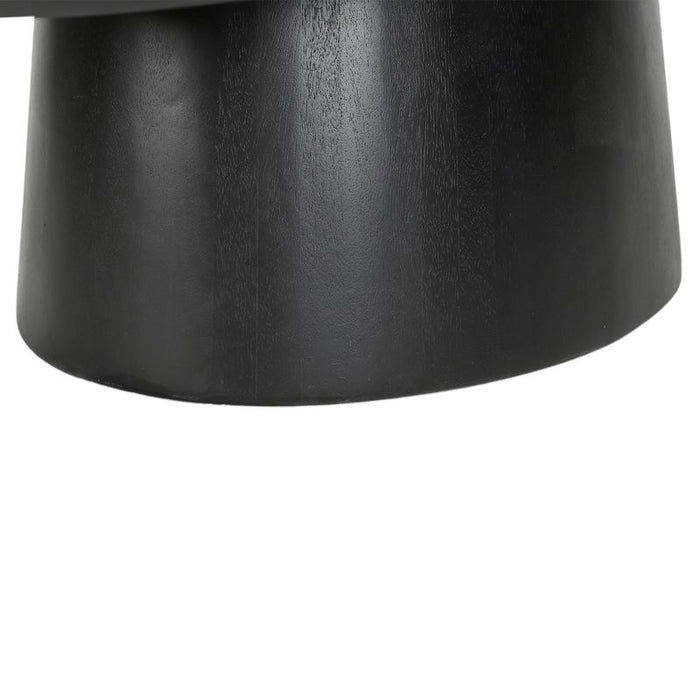 Haimes Coffee Table - Black, Wood, 120cm
