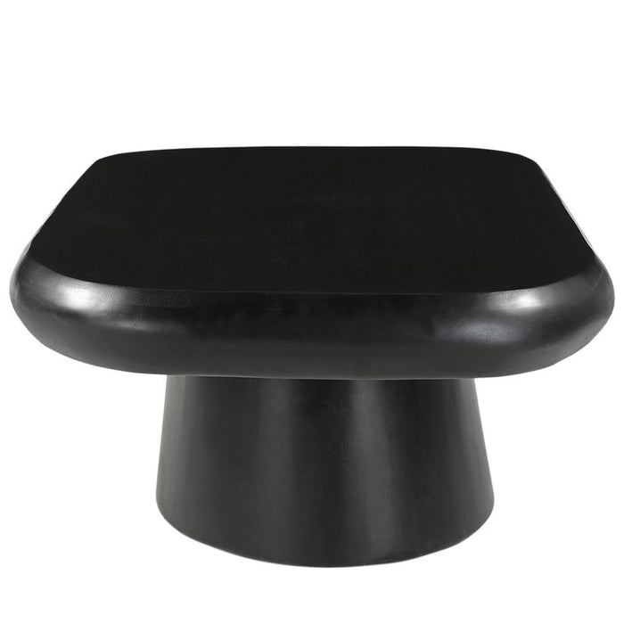 Haimes Coffee Table - Black, Wood, 120cm