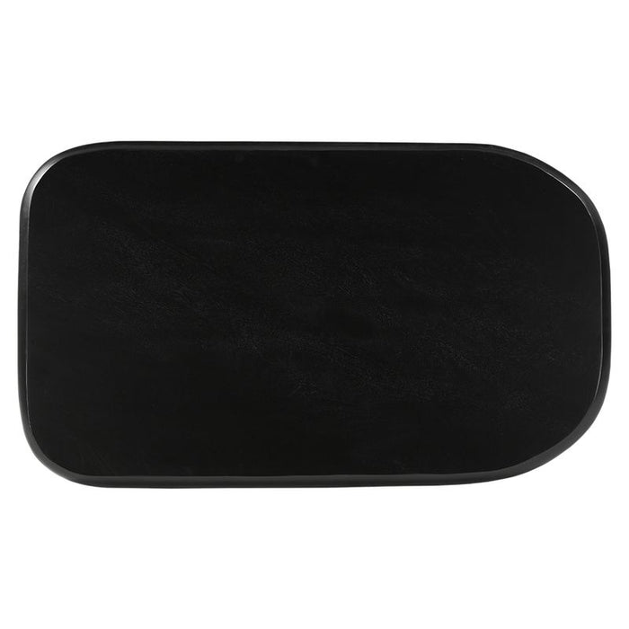 Haimes Coffee Table - Black, Wood, 120cm