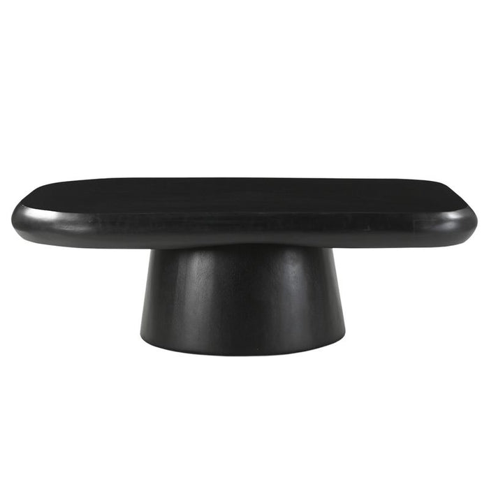 Haimes Coffee Table - Black, Wood, 120cm