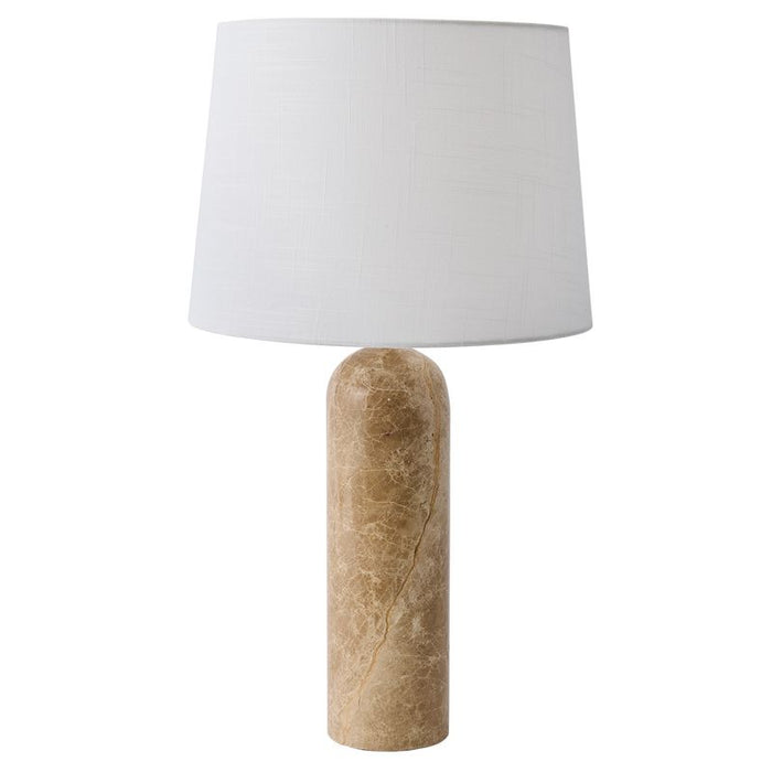 Westmont Marble Table Lamp - Moscato Beige, 58cm H