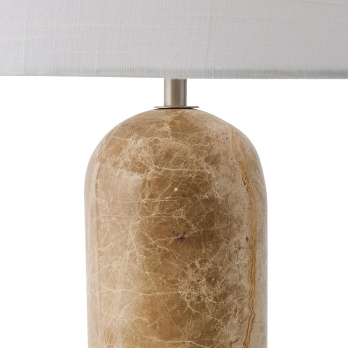 Westmont Marble Table Lamp - Moscato Beige, 58cm H