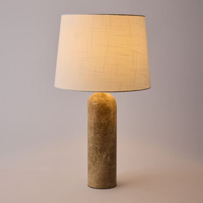 Westmont Marble Table Lamp - Moscato Beige, 58cm H