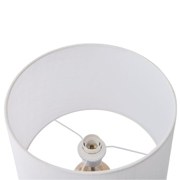 Westmont Marble Table Lamp - Moscato Beige, 58cm H