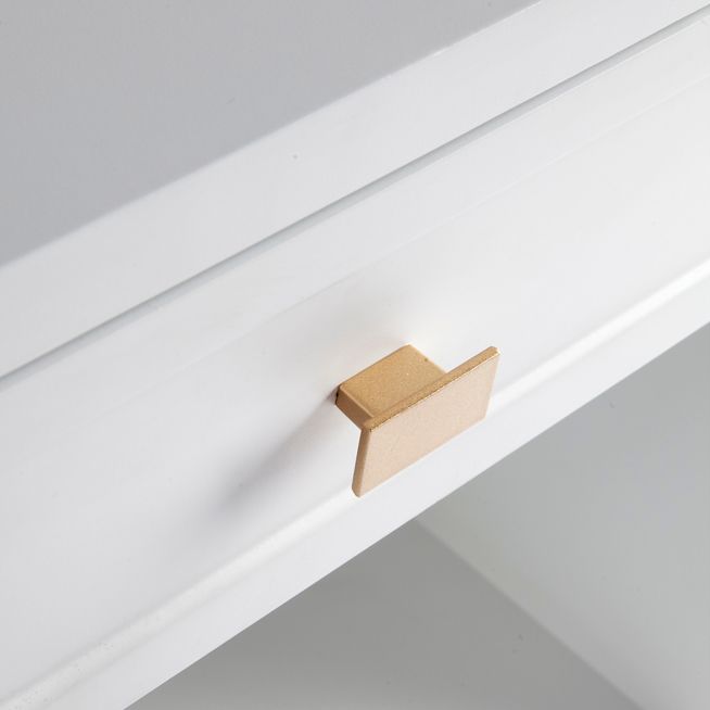 Logan Small White Bedside Table Set of 2