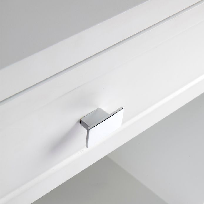 Logan Small White Bedside Table Set of 2