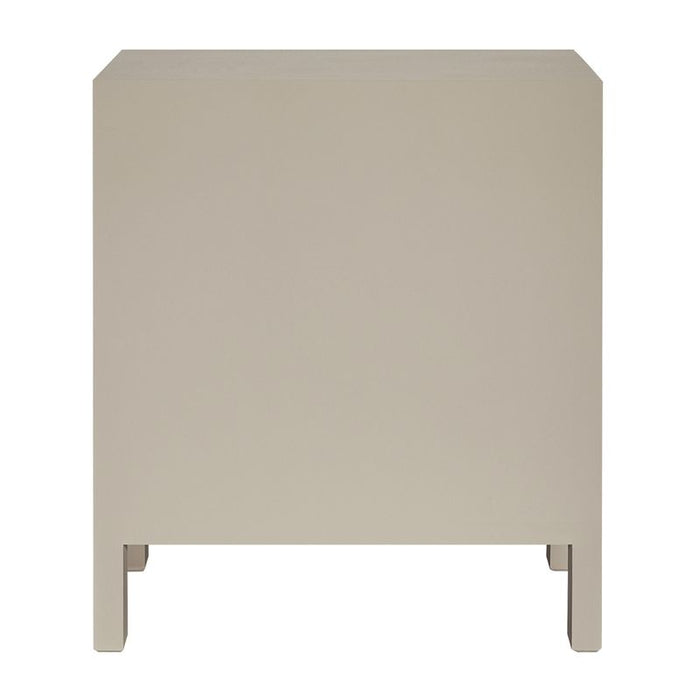 Ariana Large Beige Bedside Table Set of 2
