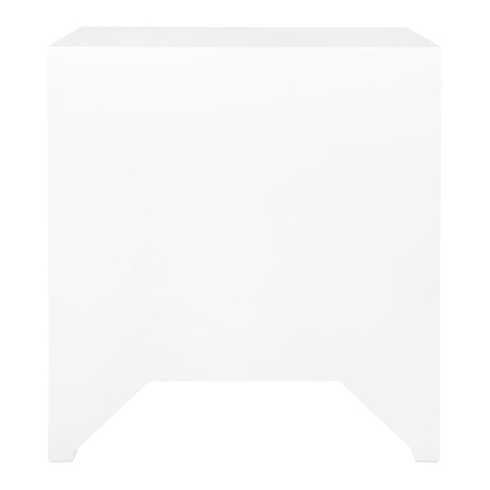 Ariana Large White Bedside Table Set of 2