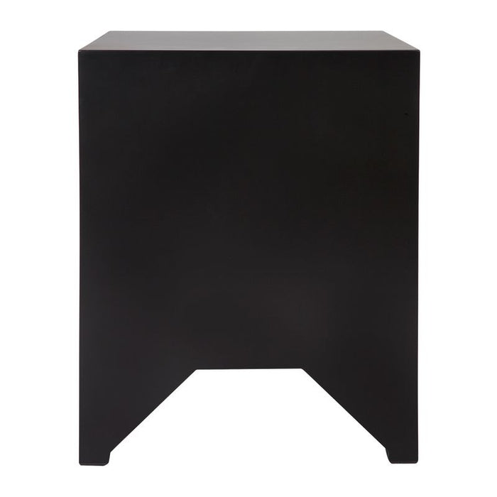 Ariana Small Black Bedside Table Set of 2