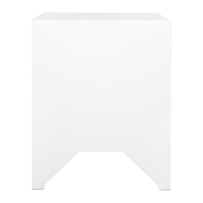 Ariana Small White Bedside Table Set of 2