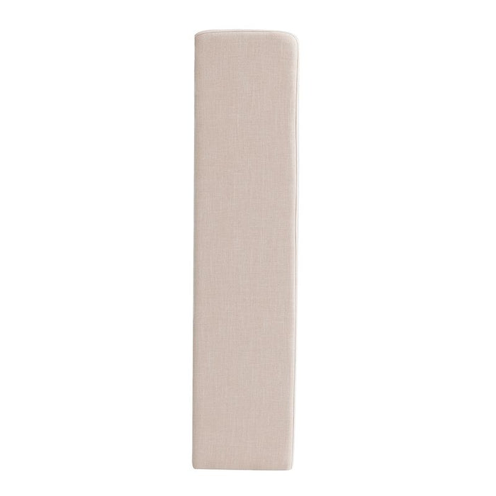 Central Park King Bedhead - Fawn Linen, Natural