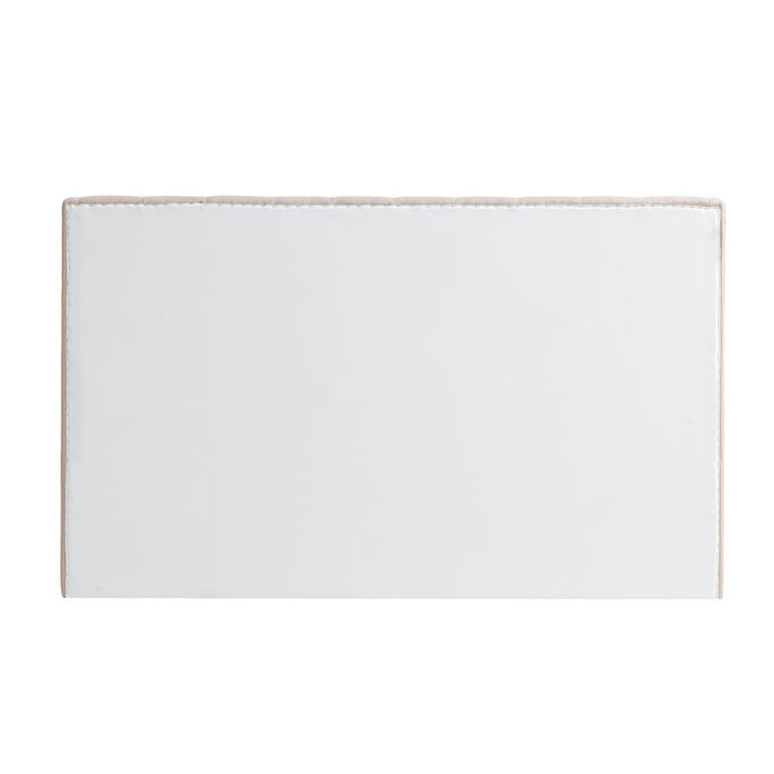 Central Park King Bedhead - Fawn Linen, Natural
