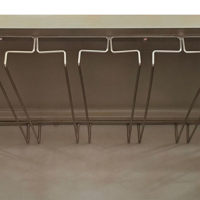 Bonnet Bar Cabinet - Gold Metal