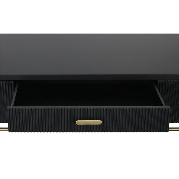 Evelyn Desk - Black, Metal, 150cm