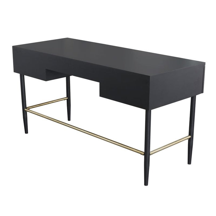 Evelyn Desk - Black, Metal, 150cm