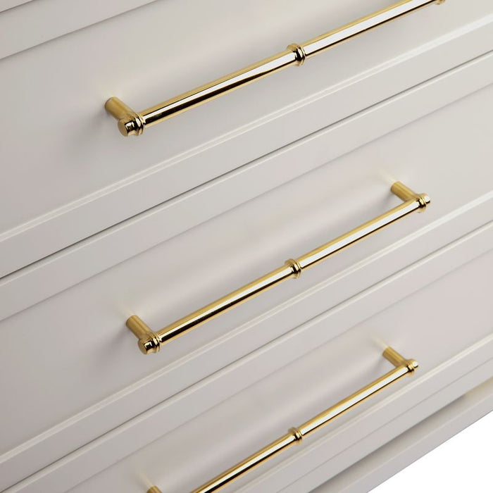 Pearl Large Grey Bedside Table Set of 2