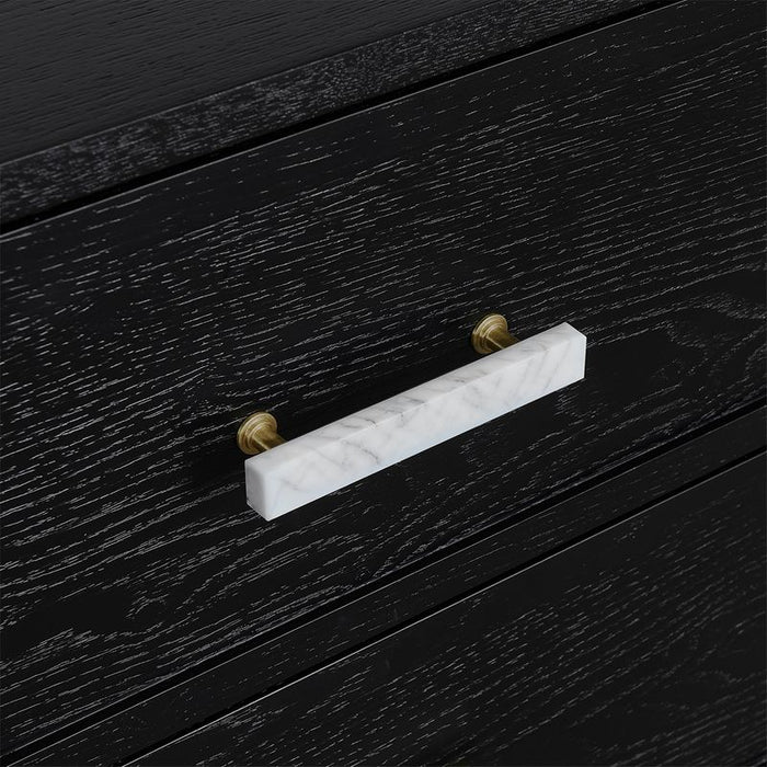 Jill Bedside Table - Small Black