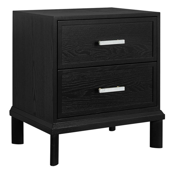 Jill Bedside Table - Small Black