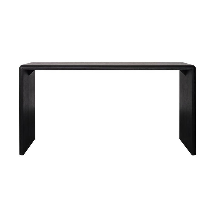 Radcliff Oak Console Table - Black, 140cm