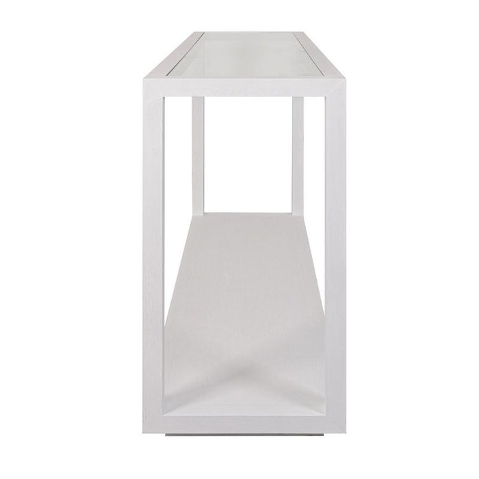 Sadie Oak Console Table - White, 140cm
