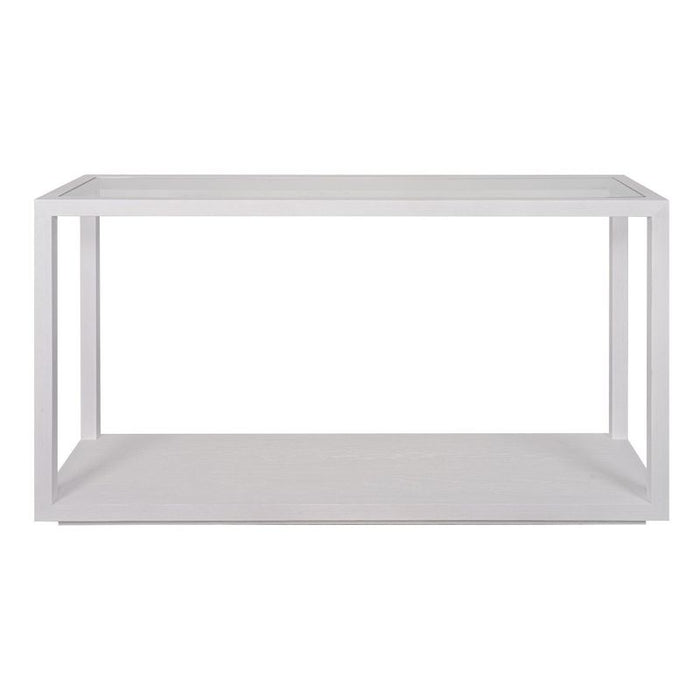Sadie Oak Console Table - White, 140cm