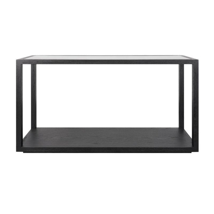 Sadie Oak Console Table - Black, 140cm