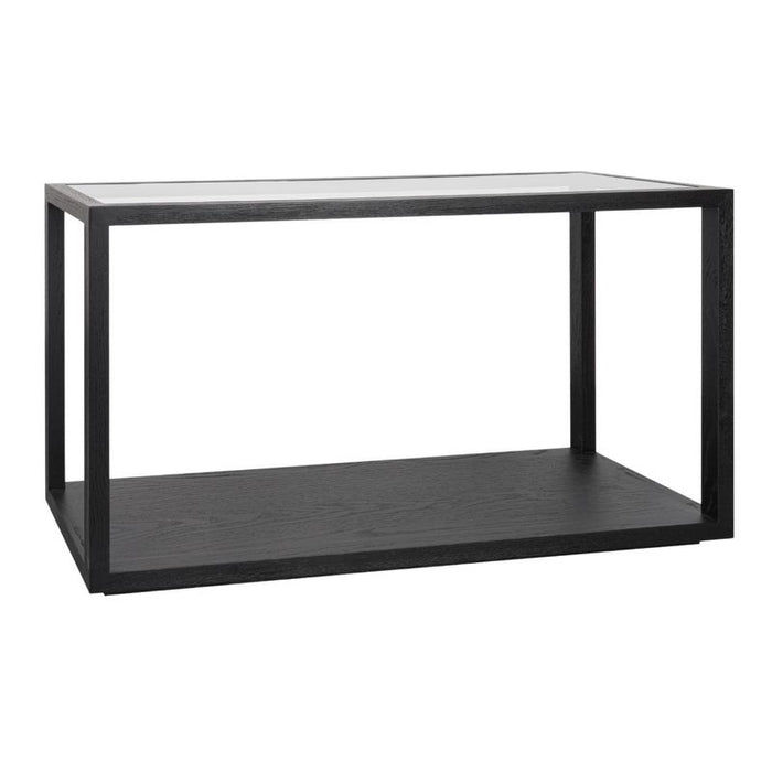 Sadie Oak Console Table - Black, 140cm