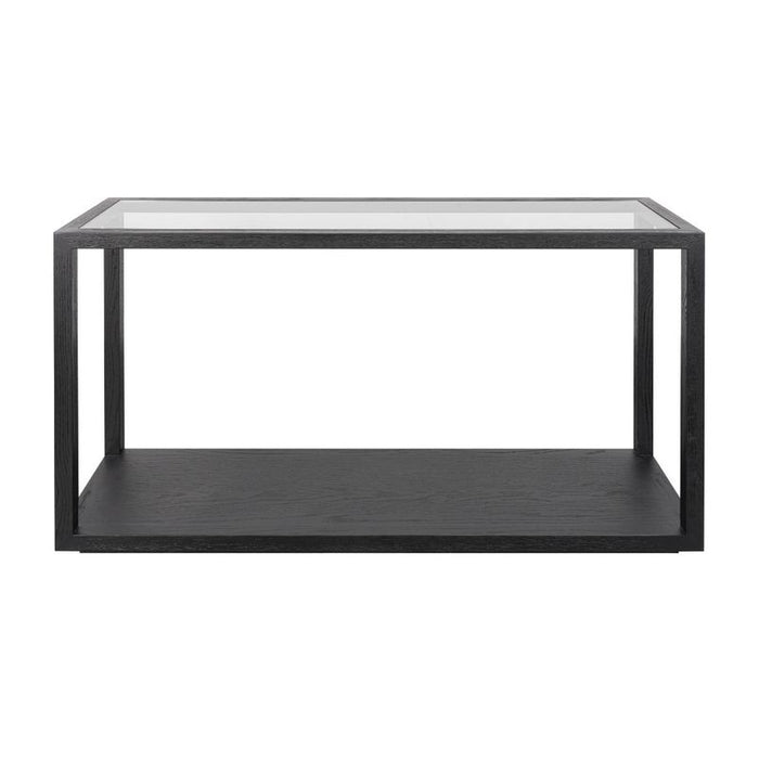 Sadie Oak Console Table - Black, 140cm