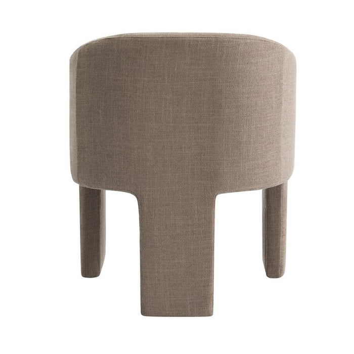 Kylie Dining Chair - Mocha Mousse, Linen Wood