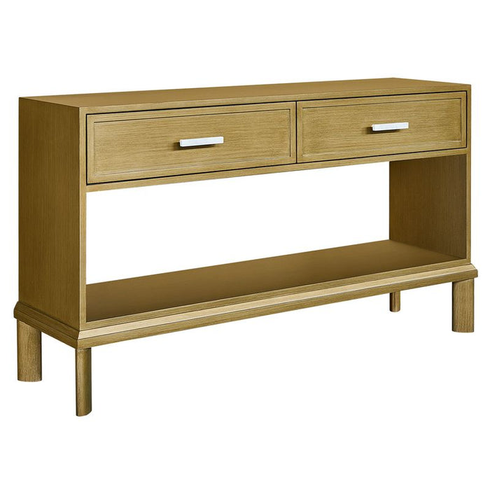 Jill Console Table - Antique Gold, Marble Metal, 140cm