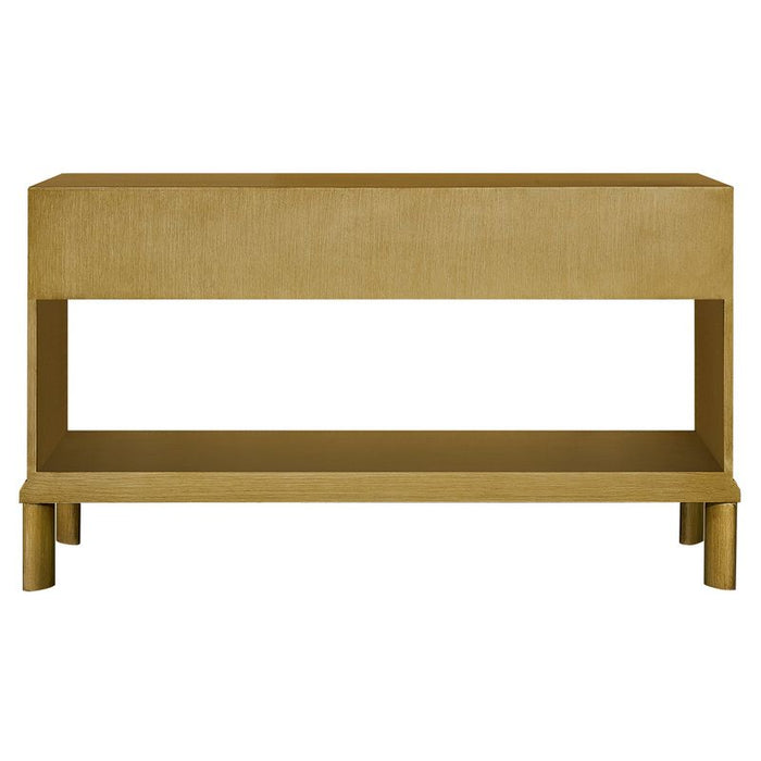 Jill Console Table - Antique Gold, Marble Metal, 140cm