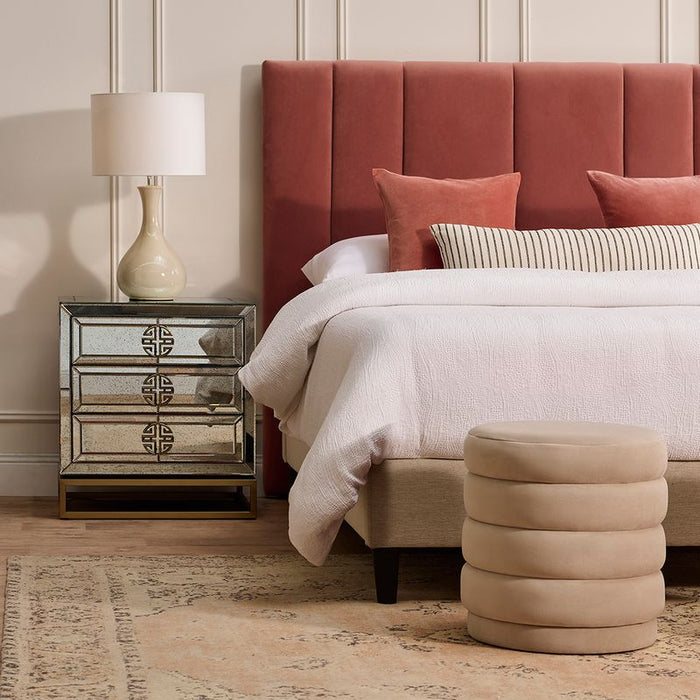 Rochester Mirrored Bedside Table Set of 2