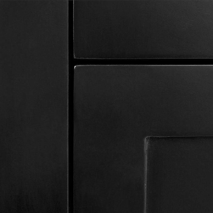 Soloman Small Black Bedside Table Set of 2