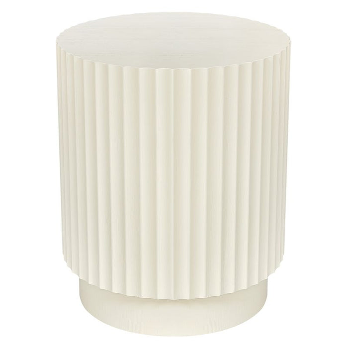 Avery Side Table - Ivory