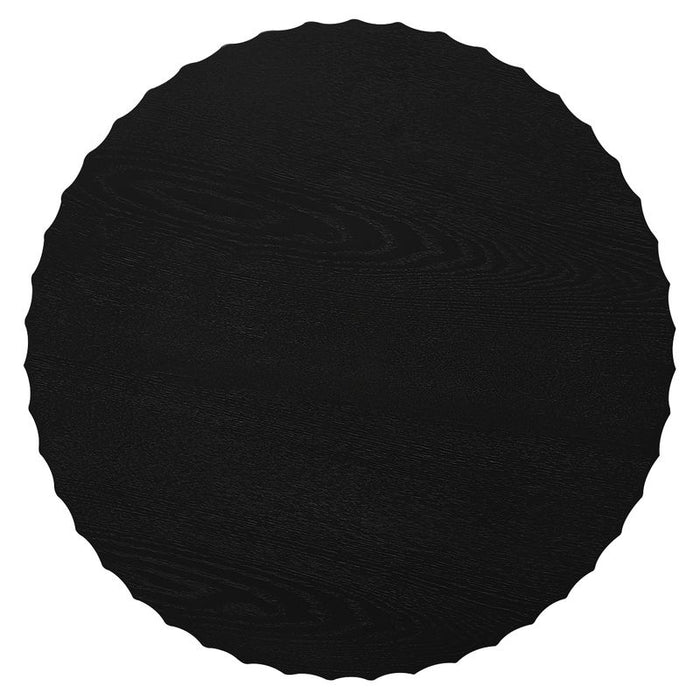 Avery Side Table - Black, Wood, 45cm