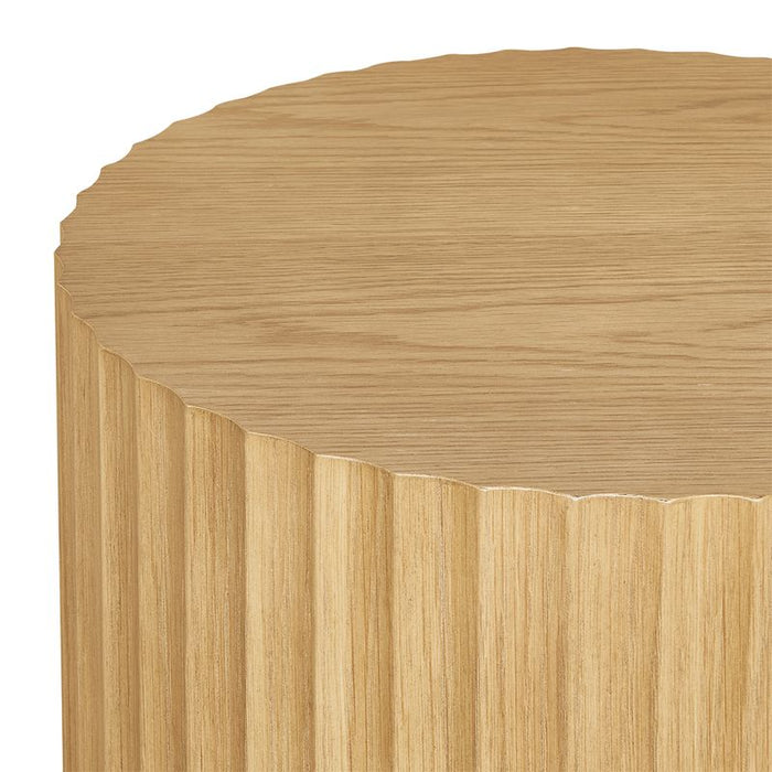 Avery Side Table - Natural Oak, 45cm
