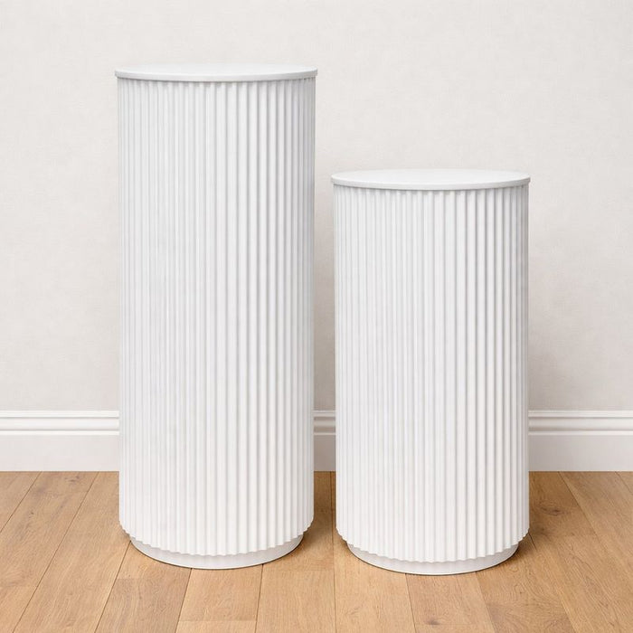 Nomad Plinth - Medium, White
