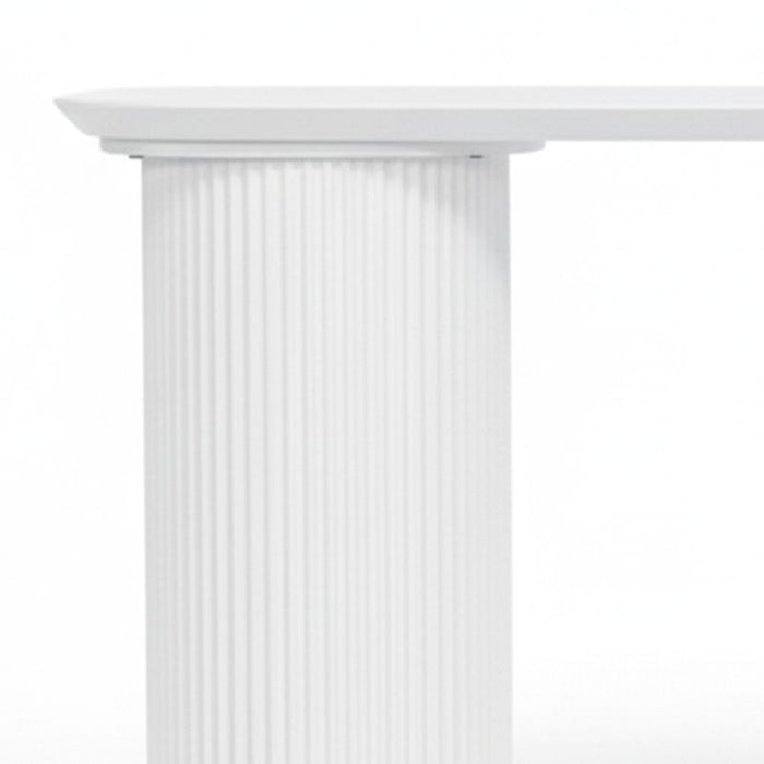Nomad Console Table - Large White, 160cm