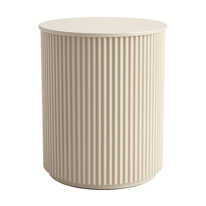Nomad Side Table - Cream, 40cm