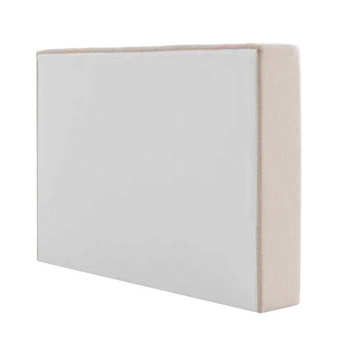 Central Park Queen Bedhead - Fawn Linen, Natural