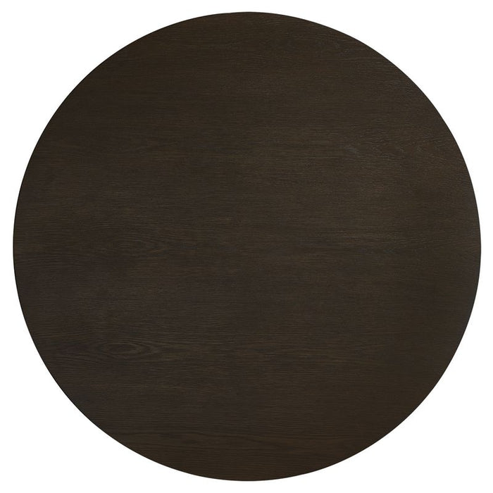 Eli Round Dining Table - 1.2m Smoked Oak