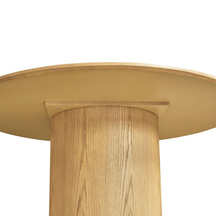 Eli Round Dining Table - 1.5m Oak, Natural