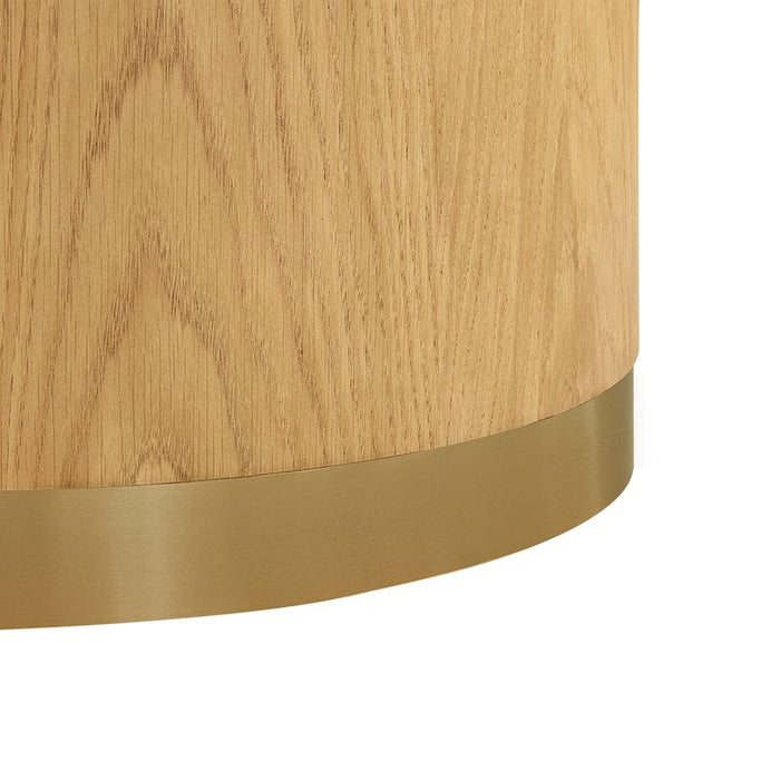 Eli Round Dining Table - 1.5m Oak, Natural
