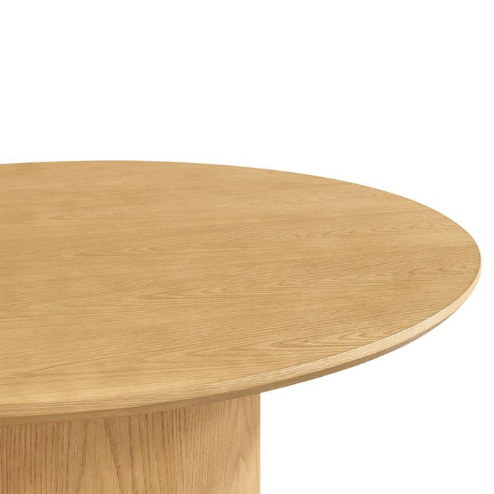Eli Round Dining Table - 1.2m Oak, Natural