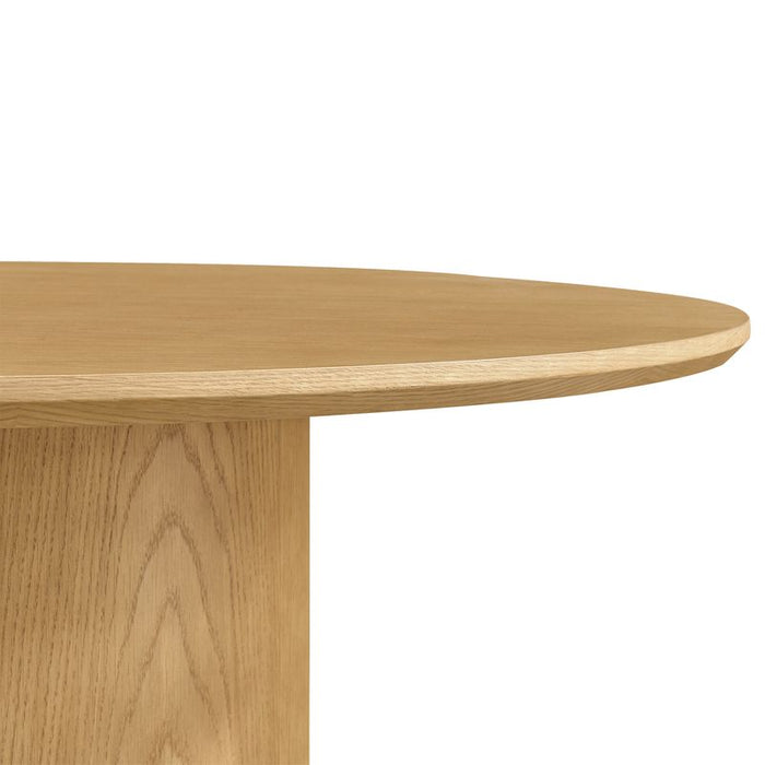 Eli Round Dining Table - 1.2m Oak, Natural