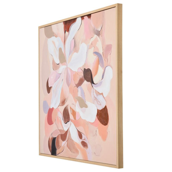 Wild Blush Series I Canvas Painting