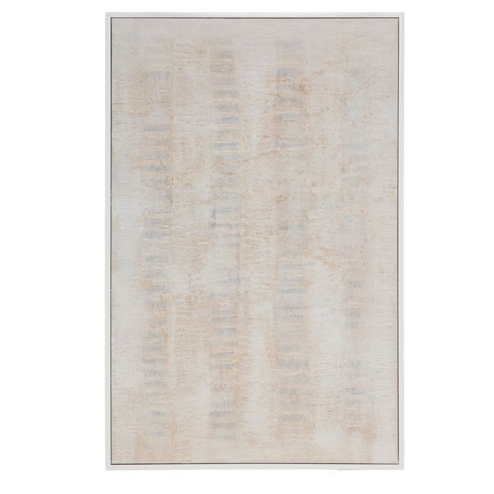 Sanctum Series II Canvas Painting - White