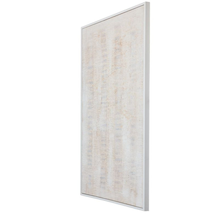 Sanctum Series II Canvas Painting - White