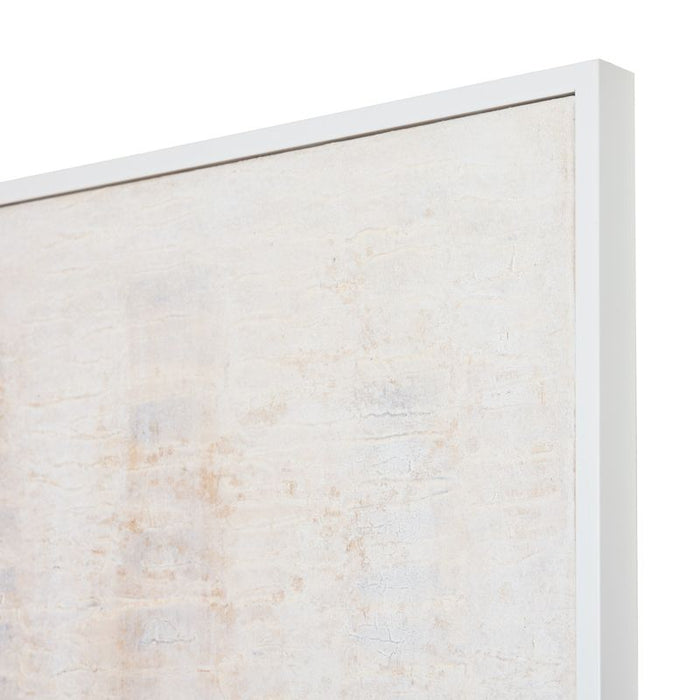Sanctum Series II Canvas Painting - White